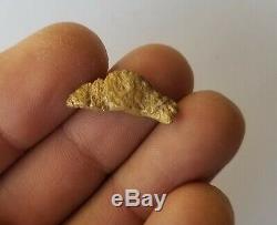 Natural gold nugget 3.44 grams