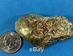 Nevada Electrum Natural Gold Nugget 151.38 Grams 4.86 Troy Ounces. Very Rare