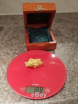 Perth Mint Natural GOLD NUGGET 188grams! RARE