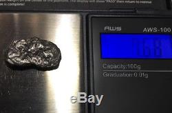Platinum Nugget Alaska Genuine Natural RARE! 7.68 grams LARGE SIZE