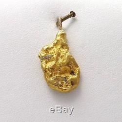 Pure Gold 22K-24K Natural Mined Nugget Charm Pendant 7.1gr