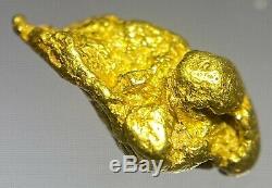 Quality Alaskan Natural Placer Gold Nugget 1.005 grams Free Shipping! #A657