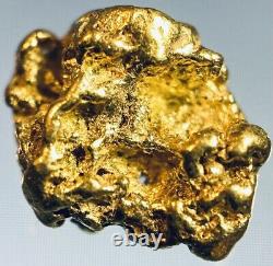 Quality Alaskan Natural Placer Gold Nugget 1.007 grams Free Shipping! #A969