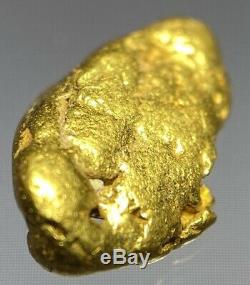 Quality Alaskan Natural Placer Gold Nugget 1.015 grams Free Shipping! #A457