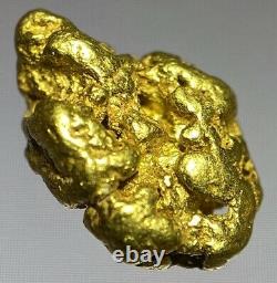 Quality Alaskan Natural Placer Gold Nugget 1.092 grams Free Shipping! #A491