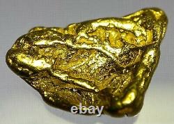 Quality Alaskan Natural Placer Gold Nugget 1.110 grams Free Shipping! #A738
