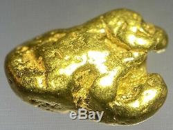 Quality Alaskan Natural Placer Gold Nugget 1.122 grams Free Shipping! #A603
