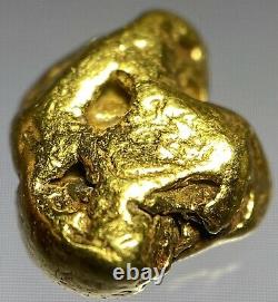 Quality Alaskan Natural Placer Gold Nugget 1.128 grams Free Shipping! #A788