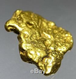 Quality Alaskan Natural Placer Gold Nugget 1.142 grams Free Shipping! #A460