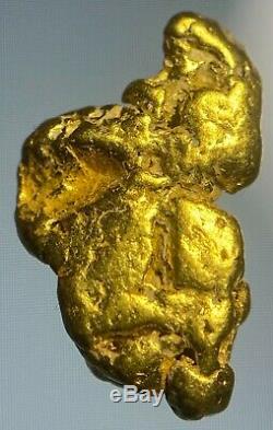 Quality Alaskan Natural Placer Gold Nugget 1.163 grams Free Shipping! #A622