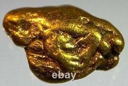 Quality Alaskan Natural Placer Gold Nugget 1.200 grams Free Shipping! #A998