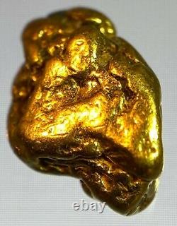 Quality Alaskan Natural Placer Gold Nugget 1.200 grams Free Shipping! #A998