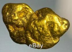 Quality Alaskan Natural Placer Gold Nugget 1.208 grams Free Shipping! #A628