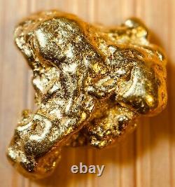Quality Alaskan Natural Placer Gold Nugget 1.343 grams Free Shipping! #A1192
