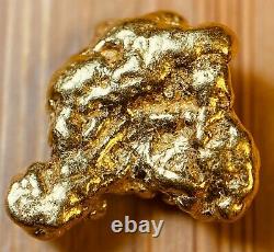 Quality Alaskan Natural Placer Gold Nugget 1.343 grams Free Shipping! #A1192