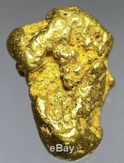 Quality Alaskan Natural Placer Gold Nugget 1.344 grams Free Shipping! #A454