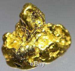 Quality Alaskan Natural Placer Gold Nugget 1.396 grams Free Shipping! #A739