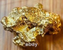 Quality Alaskan Natural Placer Gold Nugget 1.406 grams Free Shipping! #A1132