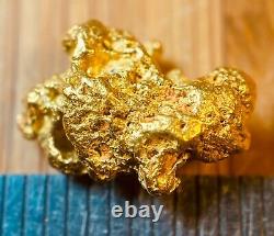 Quality Alaskan Natural Placer Gold Nugget 1.406 grams Free Shipping! #A1132