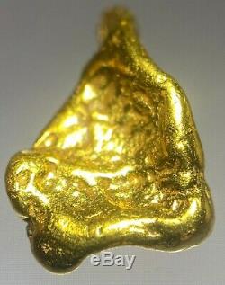 Quality Alaskan Natural Placer Gold Nugget 1.408 grams Free Shipping! #A592