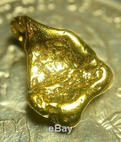 Quality Alaskan Natural Placer Gold Nugget 1.408 grams Free Shipping! #A592
