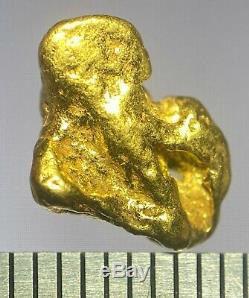 Quality Alaskan Natural Placer Gold Nugget 1.503 grams Free Shipping! #A586