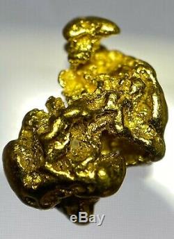 Quality Alaskan Natural Placer Gold Nugget 1.604 grams Free Shipping! #A798