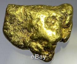Quality Alaskan Natural Placer Gold Nugget 1.606 grams Free Shipping! #A702
