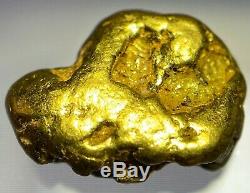 Quality Alaskan Natural Placer Gold Nugget 1.753 grams Free Shipping! #A696