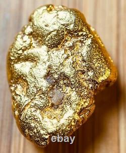 Quality Alaskan Natural Placer Gold Nugget 4.454 grams Free Shipping! #A1074