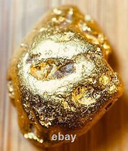 Quality Alaskan Natural Placer Gold Nugget 4.454 grams Free Shipping! #A1074