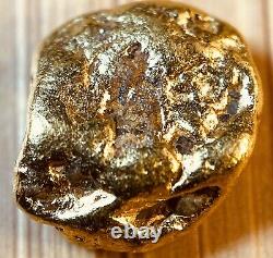 Quality Alaskan Natural Placer Gold Nugget. 886 grams Free Shipping! #A783