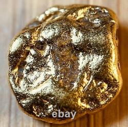 Quality Alaskan Natural Placer Gold Nugget. 886 grams Free Shipping! #A783