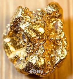 Quality Alaskan Natural Placer Gold Nugget. 891 grams Free Shipping! #A1167