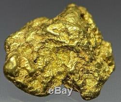 Quality Alaskan Natural Placer Gold Nugget. 987 grams Free Shipping! #A414