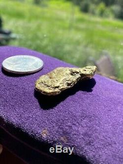 Rare Natural Gold Nugget 38.7 grams! Fast Shipping