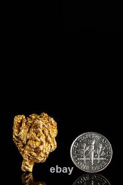 Rugged Australian Natural Gold Nugget 17.4 grams