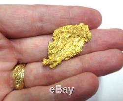STUNNING 20.85g Gram Natural REEF GOLD NUGGET Australia