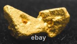 Triangular Twin Gold Crystal Georgetown Australia 0.67 Grams Natural Nugget