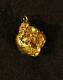 Very Nice And Interesting Natural Gold Nugget Pendant 12.9g