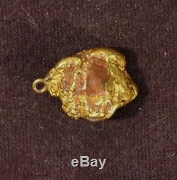 Very Nice and Interesting Natural Gold Nugget Pendant 12.9g