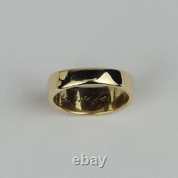 Vintage 14k Yellow Gold Women's Natural Nugget Ring Size 6.75