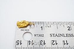 Vintage Natural Gold Nugget Charm