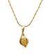 Vintage Natural Gold Nugget Pendant 14k Gold Chain Necklace