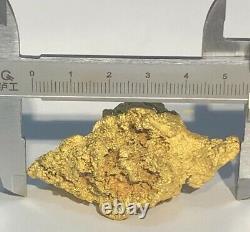 West Australian rare natural gold nugget weight 130.7 grams A Heart Of Gold