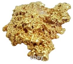 West australian crystalline rare natural pilbara gold nugget weight 0.5 grams
