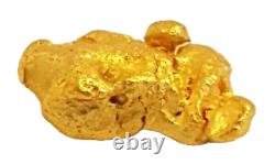 West australian high purity rare natural pilbara gold nugget weight 0.7 grams