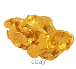 West australian high purity rare natural pilbara gold nugget weight 0.8 grams