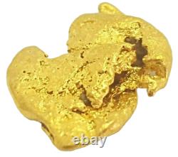 West australian high purity rare natural pilbara gold nugget weight 1.1 grams