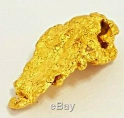 West australian high purity rare natural pilbara gold nugget weight 1.1 grams